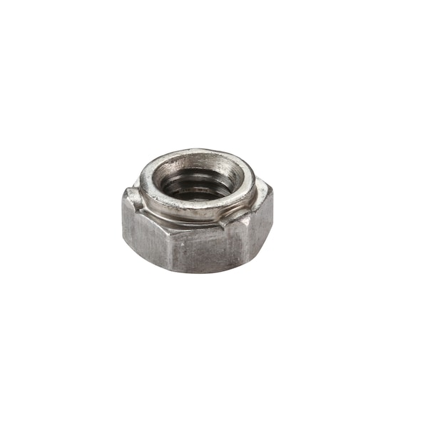 Hex Weld Nut, 3/8"-16, Steel, 5/8 in Wd, 0.26 in Ht, 1000 PK